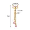 Elegant Tassel Bow Belly Button Piercing Jewelry