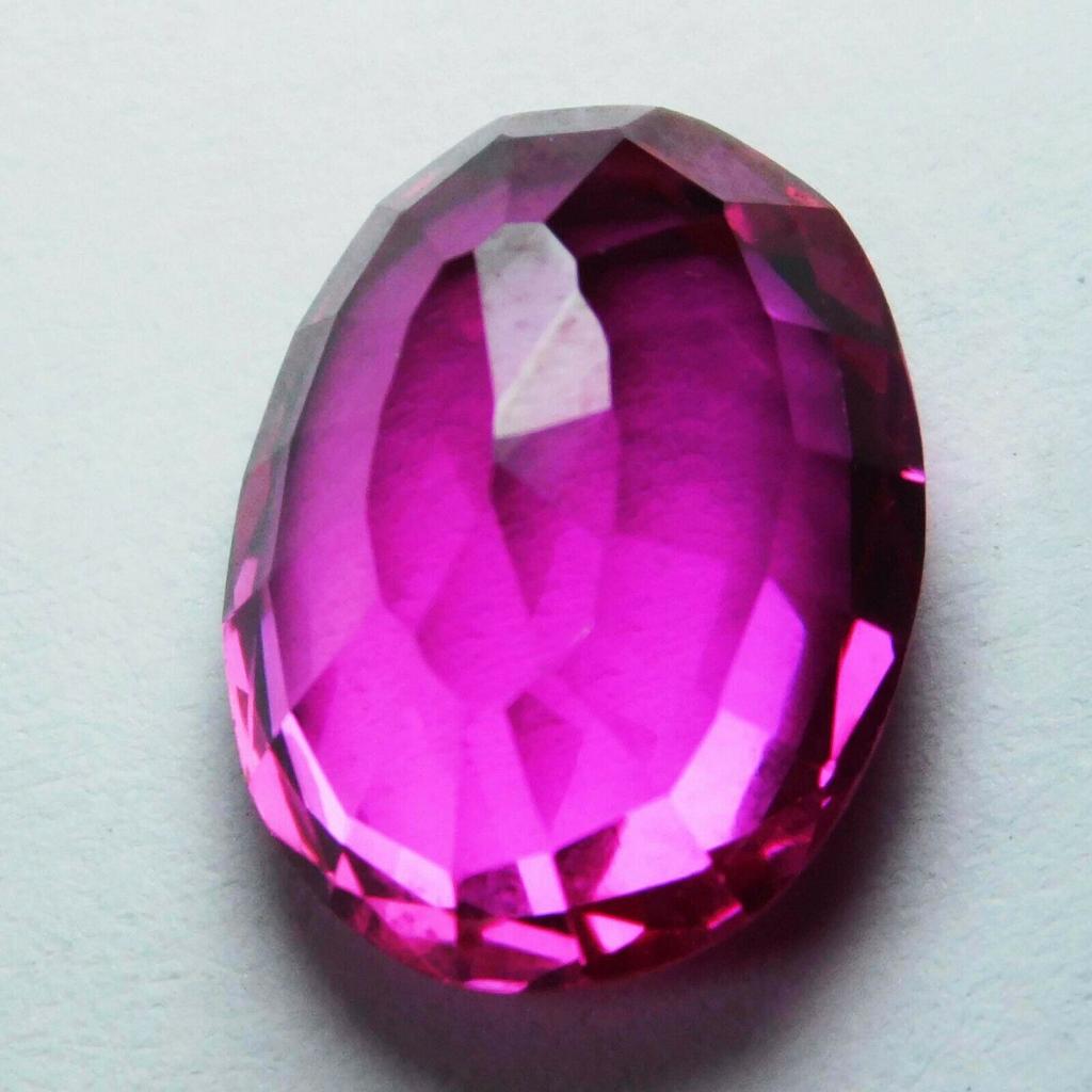 8.20 Carat Natural Ruby Pink Oval Cut CERTIFIED Excellent Loose Gemstone B-28
