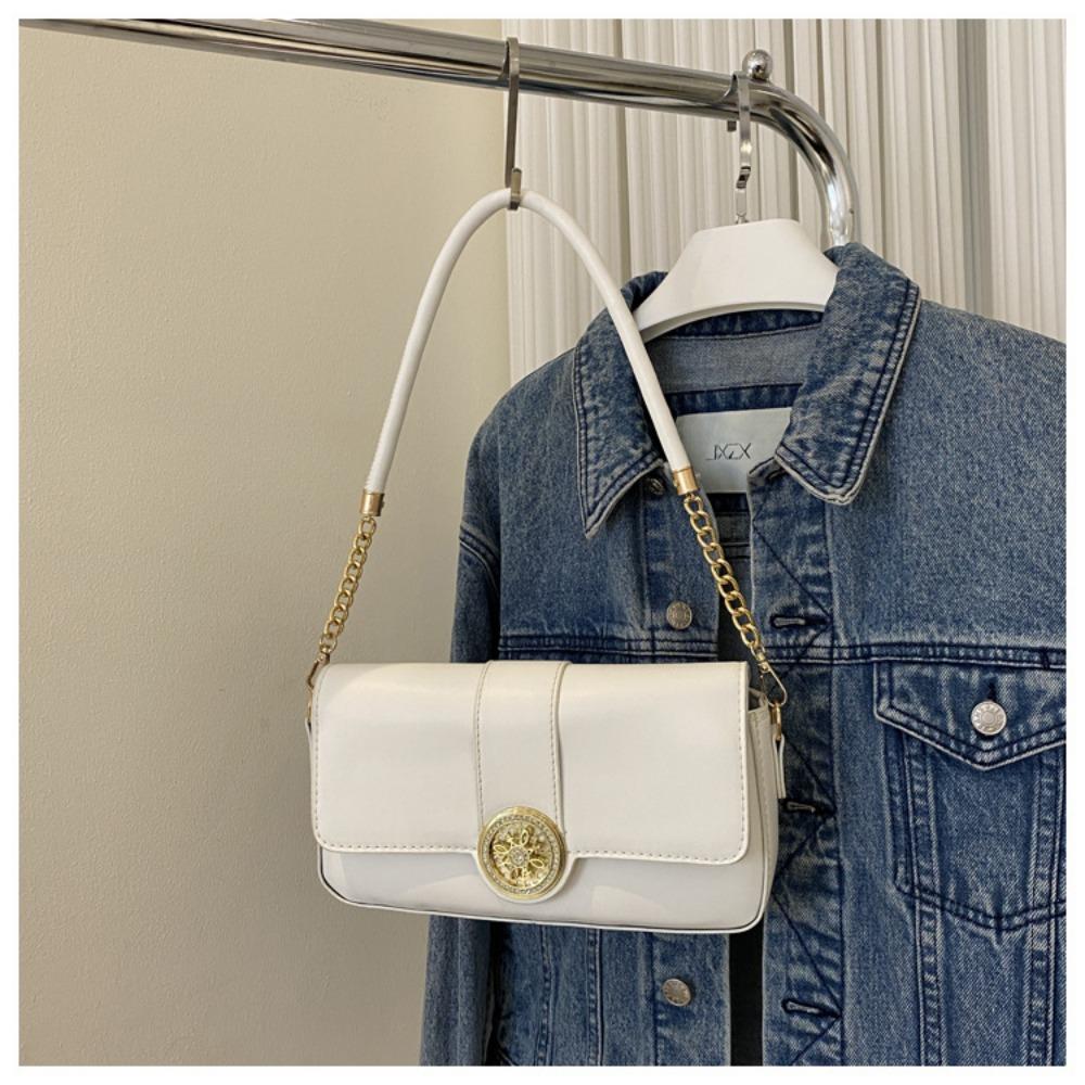 Minority women's diagonal cross hand-held single shoulder small square bag armpit bag
