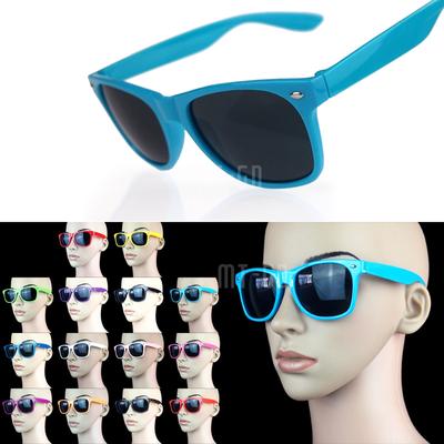 Creative Sunglasses Outdoor UV400 Goggles Sports Square Unisex Black Lense Fashion Retro