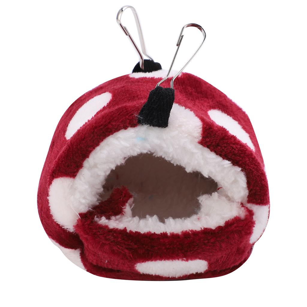 Winter Kleintier Warmhalten Nest Hängematte Weiches Hängebett mit Haken für Hamster Gleithörnchen