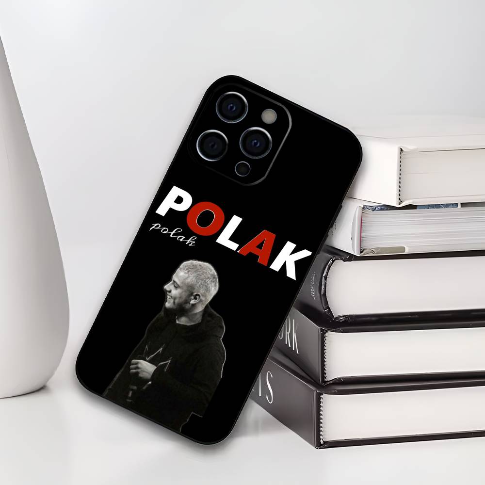 PLK French Rapper Phone Case For IPhone 17,16,15,14,13,12,11,Plus,Pro,Max,Plus,XS,soft Case Black Silicone