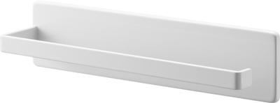 Yamazaki Jitsugyo Filmhaken Küchenpapierhalter Weißer Körper B25 x T5,5 x H6cm Tower Schwebende Aufbewahrung Kann vertikal oder horizontal verwendet werden 2177
