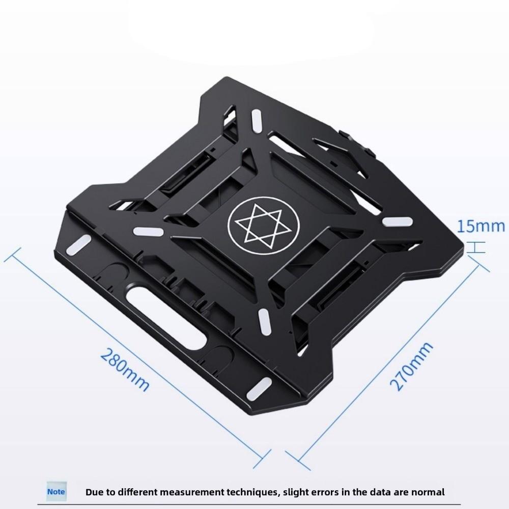 Folding Bracket Laptop Cooling Bracket Black White Notebook Computer Holder  Lifting Function