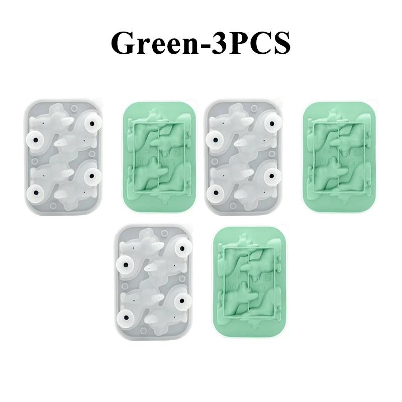 1-10PCS Dog Ice Lattice Mould Dachshund Ice Cube Tray Large Silicone Ice Cube Mould Large Ice Cube Mould Whisky Cocktail Ice Box
