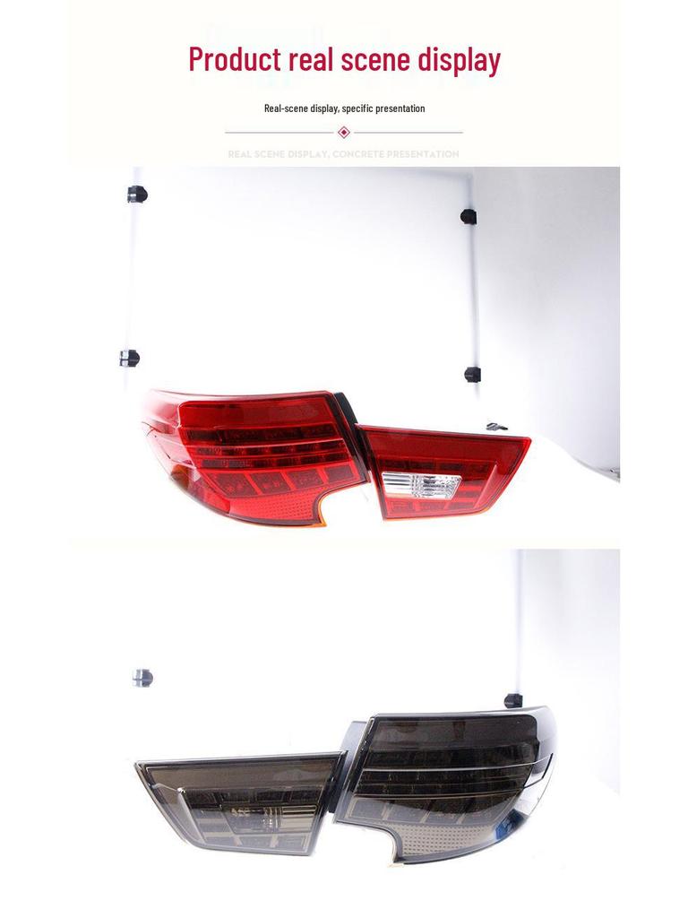 14-17 New Reiz LED Taillight Assembly with Daytime Running, Brake, and Sequential Turn Signal Lights
