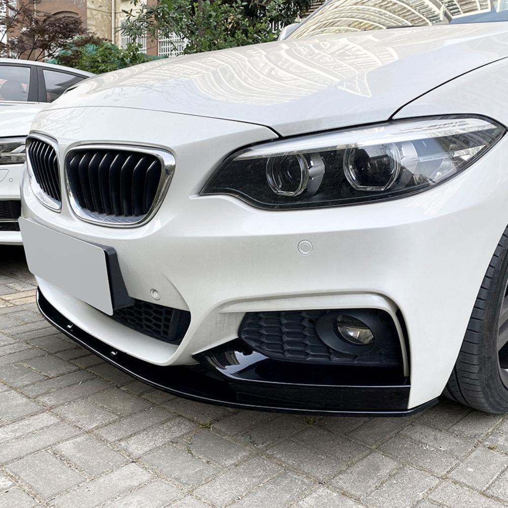 MP Style Front Bumper Lip Splitter Corner For BMW 2 Series F22 F23 M Sport 2015-2019 Exterior Refit Body Kit Accessories
