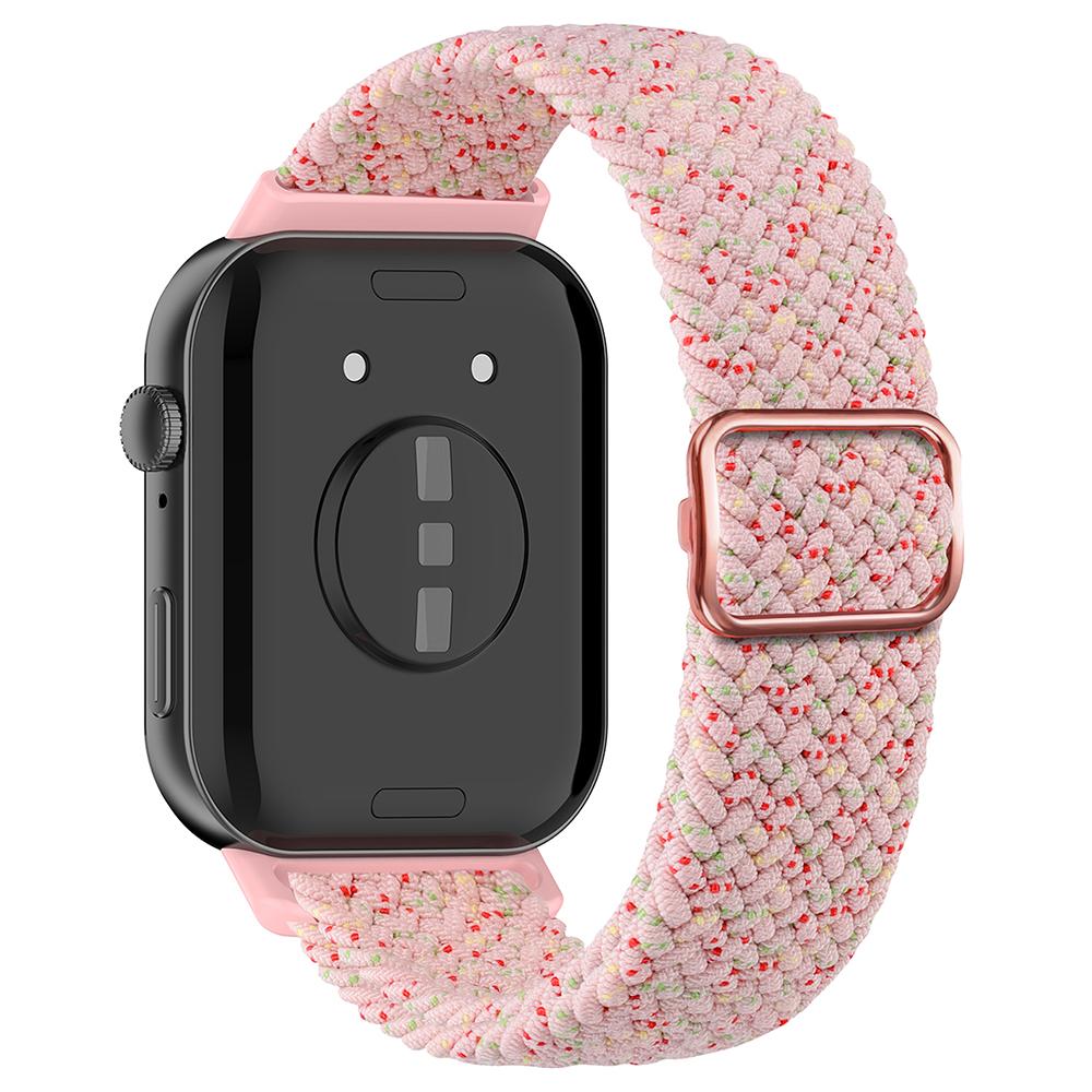 Dla Huawei Watch Fit 3 Regulowany Nylonowy Pleciony Pasek do Zegarka Tkany Styl Pasek na Nadgarstek