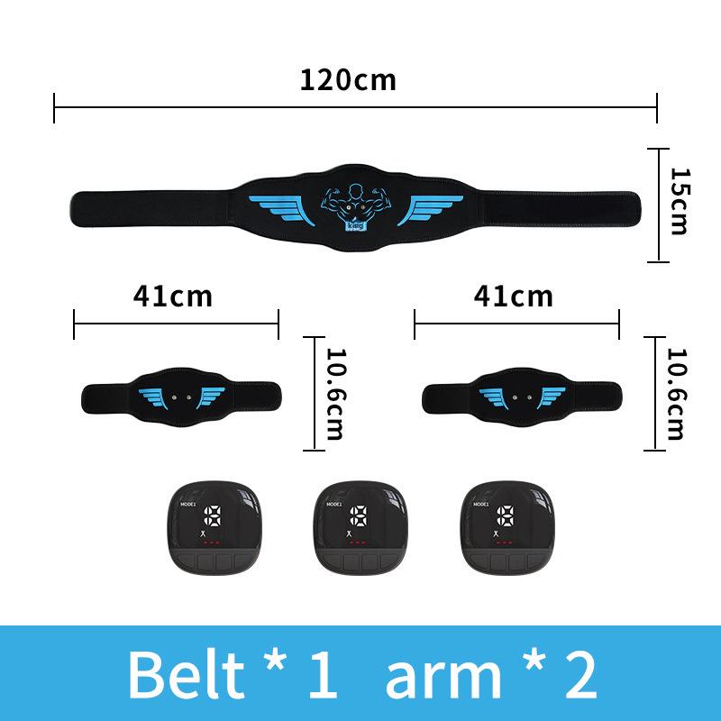 

Пояс для мышц живота EMS: Металлический листовой жиросжигатель и фитнес-устройство