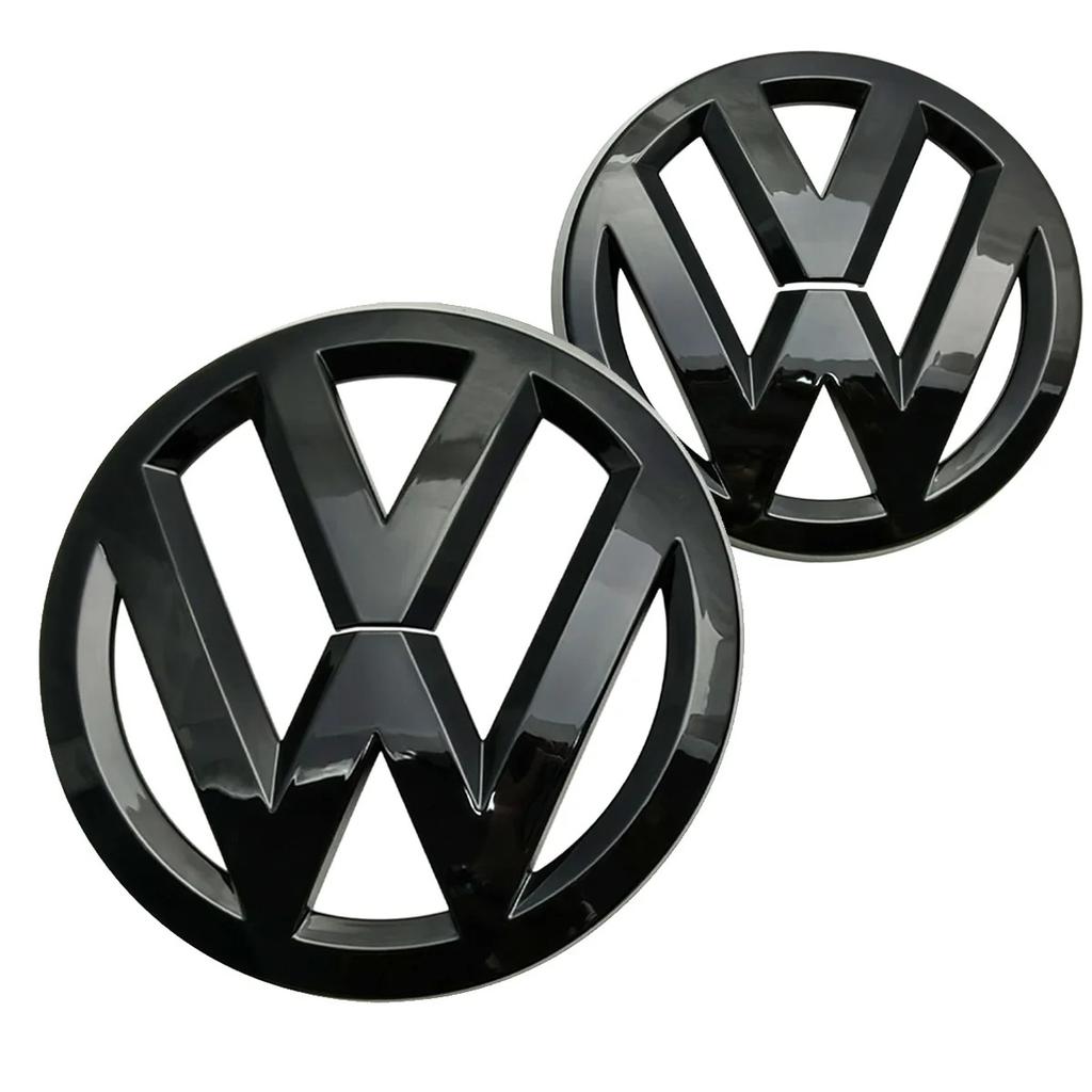 for Volkswagen VW Badge Golf Mk5/Golf Mk6/Golf Mk7/Golf Mk7.5/Golf Mk8 2Pakc front and back