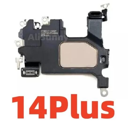 Top Front Earpiece Flex Cable for iPhone 15 14 Plus 16 Pro Max 13 12 Ear Sound Speaker Headset Fix Parts