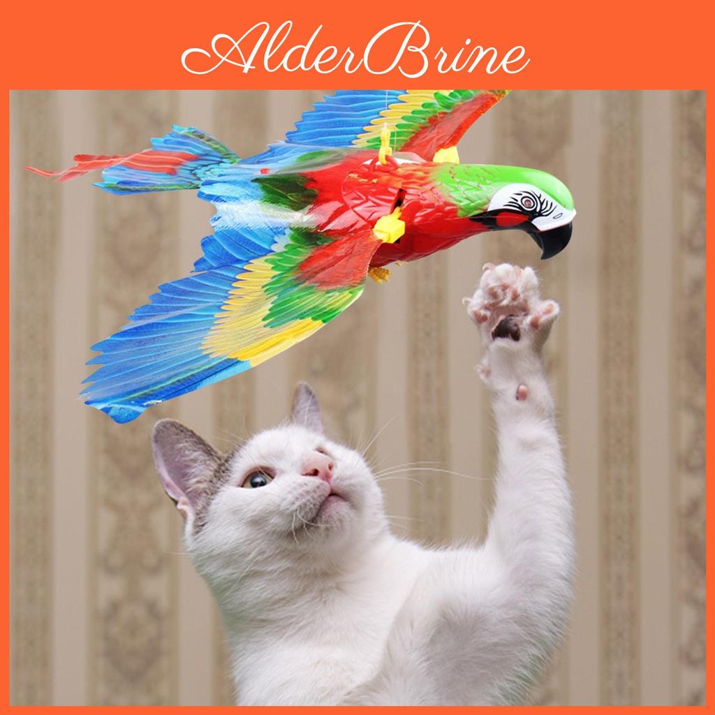 Bird Interactive Toy Electric Cat Hanging Flying Bird Cat Funny Cat Stick Catch Rope Dog Toy