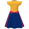 K-POP Witch Hunters Summer Kids' Cosplay Gold-Embossed Cartoon Print Dress