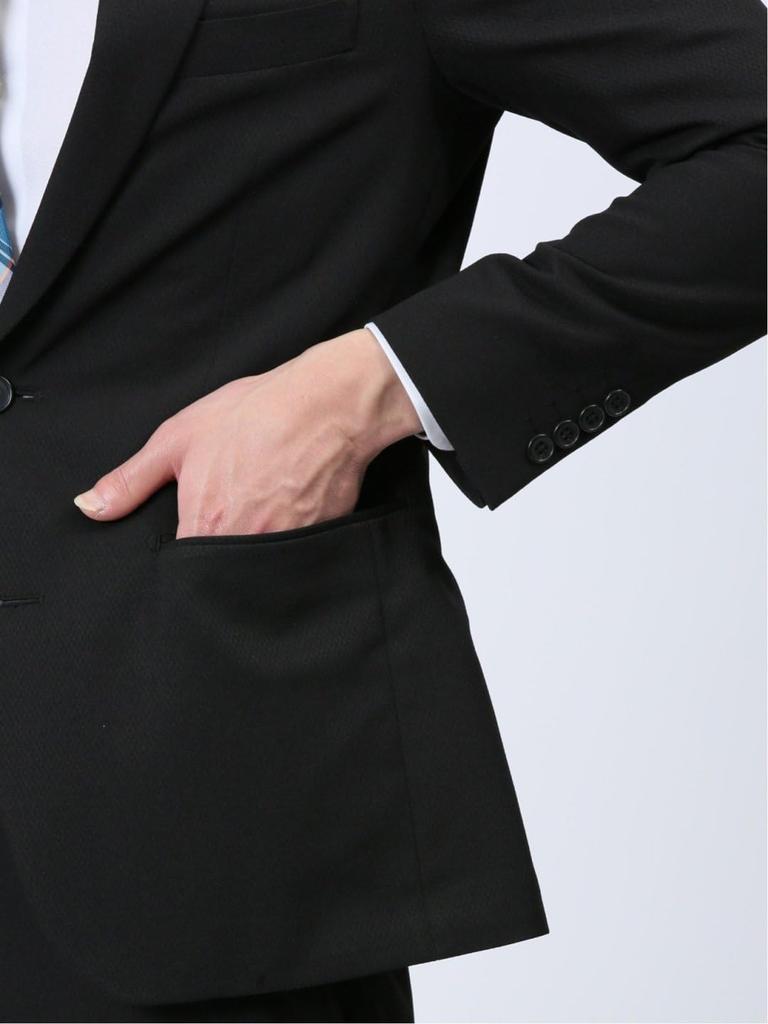 Takakyu Comfortable Stretch Washable Suit with and Diagonal Odor Slim Size A Men's Vertical, Horizontal, Stretches, Antibacterial, Resistant, Fit,