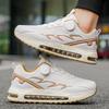 Autumn New Men's Outdoor Sports Casual Shoes Air Cushion Men's Shoes Large Size 46 Running Shoes Trendy Shoes Rotating Button Men