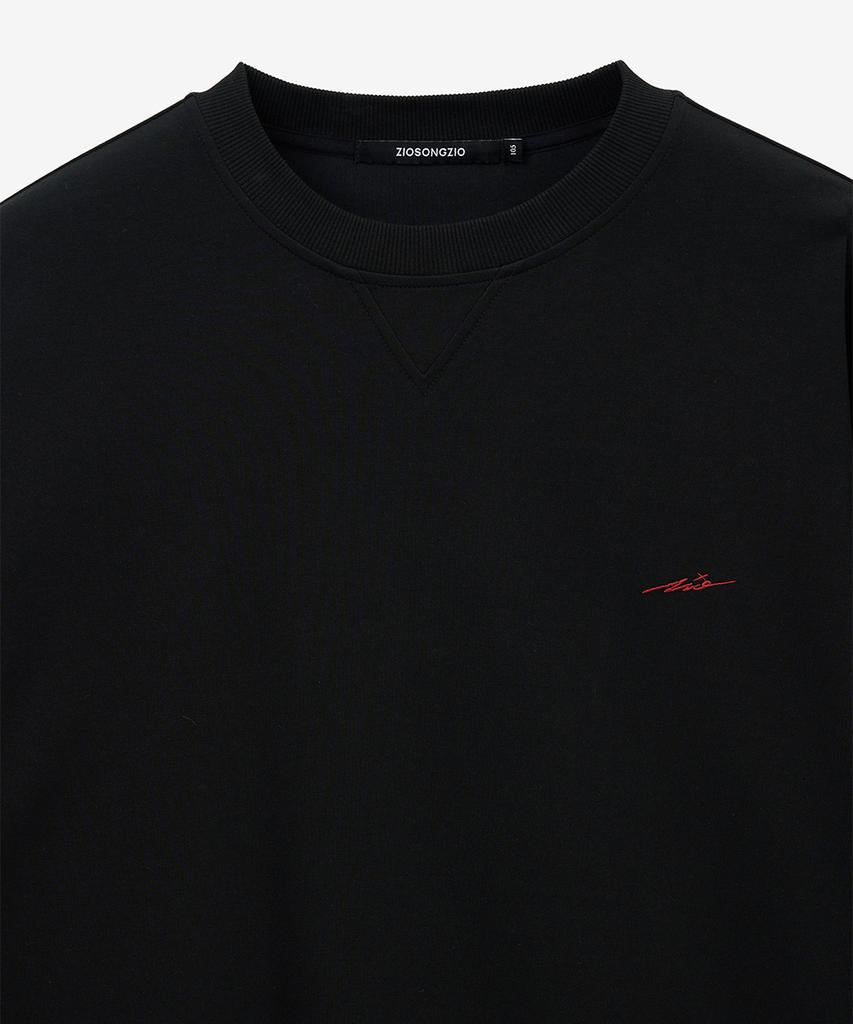 ZIOSONGZIO Nocturne Artwork Sweatshirt Black Zi2Ts201Bk