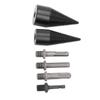 6 Pcs Wood Splitter Drill Bit 32mm 42mm Detachable Heavy Duty Splitting Cone Drill Bit with 4