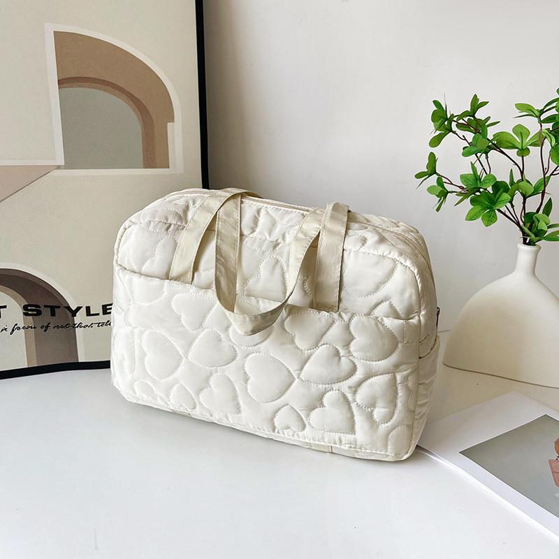 Street Style Nylon Bag For Women Large Capacity Crossbody Travel Purse With Zipper