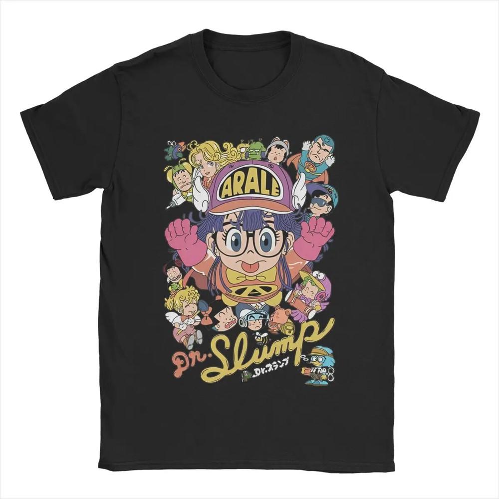 

Men#039;s Arale Dr.Slump T Shirt Cotton Clothing Fun Short Sleeve O Neck Tees Unisex T-Shirt XXXXL