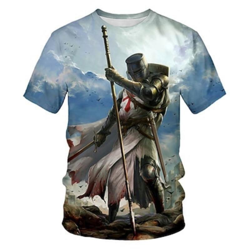 Solo Leveling Jinwoo Sung T-shirt Tee Character Graphic For Men's Adults' Masquerade 3D Print Casual Daily Comic Con