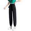 Women's Plus Size Ice Silk High Waist Quick-Dry Sports Pants - Summer Loose Fit, Mosquito-Proof