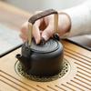 Minimalist Black Pottery Kung Fu Tea Set