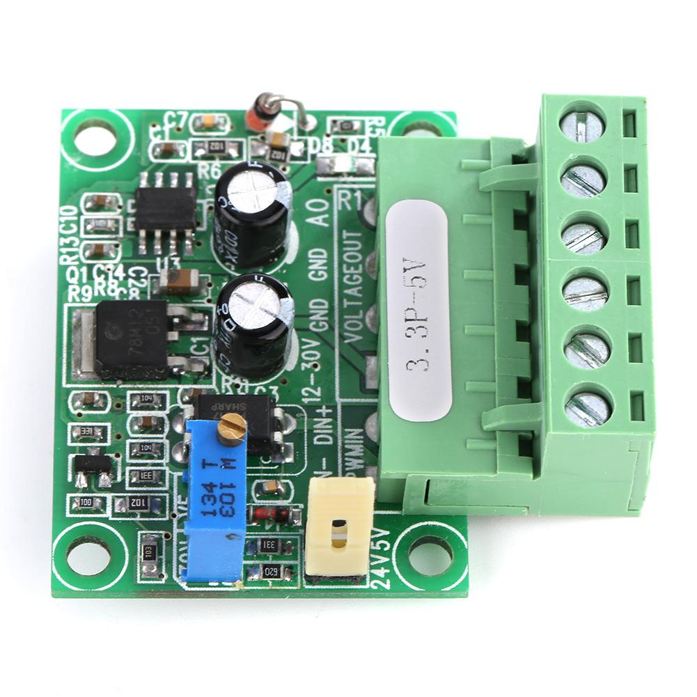 3.3V PWM  To 0-5V Voltage Converter D/A Digital-Analog PLC Module