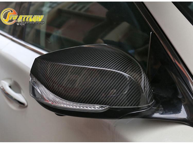 Infiniti Q50L/Q60/QX30 Carbon Fiber Rearview Mirror Cover Replacement