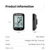 WEST BIKING Computadora Inteligente GPS para Bicicleta Pantalla Grande Velocímetro Inalámbrico para Ciclismo IPX7 Impermeable Ligero Odómetro de Bicicleta