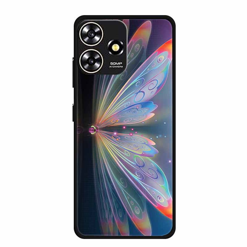 Für ZTE Blade V50 DESIGN 4G Hülle Original Weiches Silikon TPU Handyhüllen Rückseite für ZTE V50 Design 4G Mode Planet Coque
