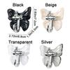 8 Pcs Plastic Butterfly Wall Hooks Wall Mounted Self Adhesive Butterfly Storage Hanger Moisture-proof Decorative Key Holder
