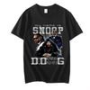 Snoop Dogg T Shirt Back Printing 100% Cotton Round Neck Tee-shirt Pop Grunge Comic Tshirt Punk Retro Clothes