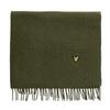 Tonal Logo Lambswool Blend Scarf