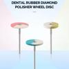Rubber Diamond Polisher Wheel Disc Set High Diamond Concentration For Nail Art Jewelry Metal Polish
