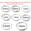 0.6-3mm Anadized Round Aluminum Wire 2-10 Meters Versatile Painted Aluminium Metal Wire For DIY Jewelry Making Accessories