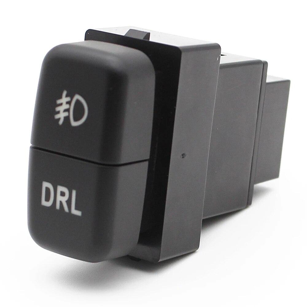 

1 шт. красный светодиодный двойной ключевой переключатель, противотуманные фары, дневные ходовые кнопки DRL для Mitsubishi Pajero V73 V93 Lancer Outlander ASX L200 Front fog and DRL