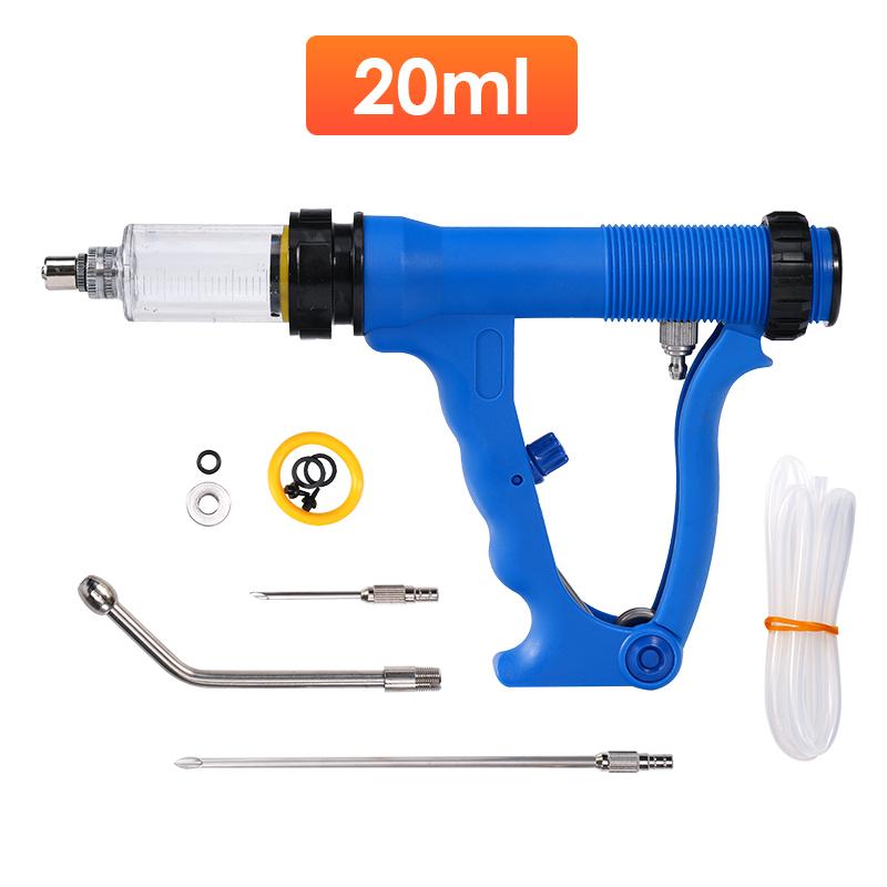 Livestock Animal Dosing Device Feeding Gun Continuous Drench Infusion Device Pig Chicken Cattle 10/20/30/50ML Veterinary tools