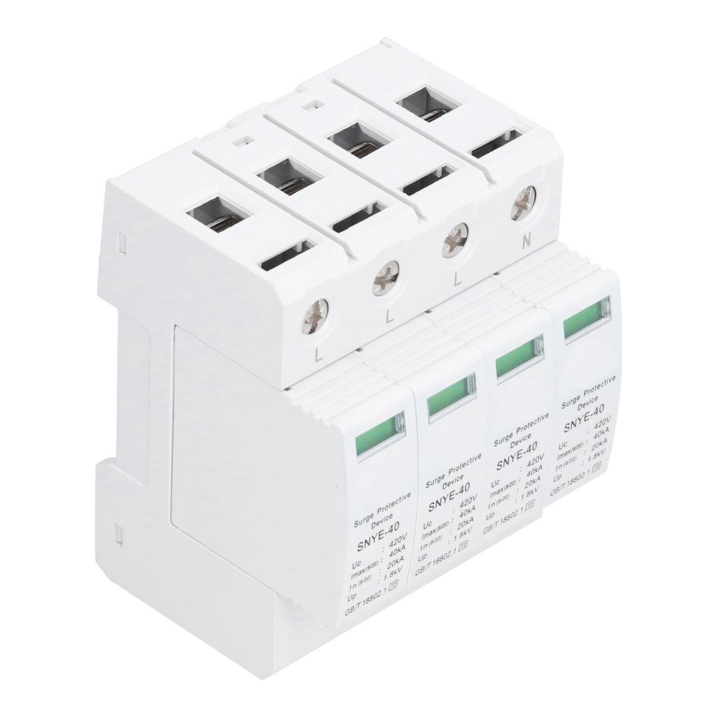 Überspannungsschutz mit Fernsignal-Stromversorgung Blitzschutz für Haushaltsgeräte 420V
