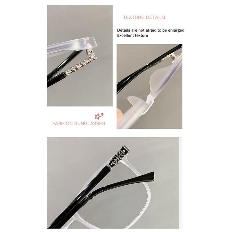 Stylish Ladies Photochromic Sun Glasses Anti-Glare Lightweight Eyeglasses Daily Outdoor Use