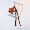 Cartoon Star & Heart Keychain Pendant – Cute Bag Charm & Small Gift