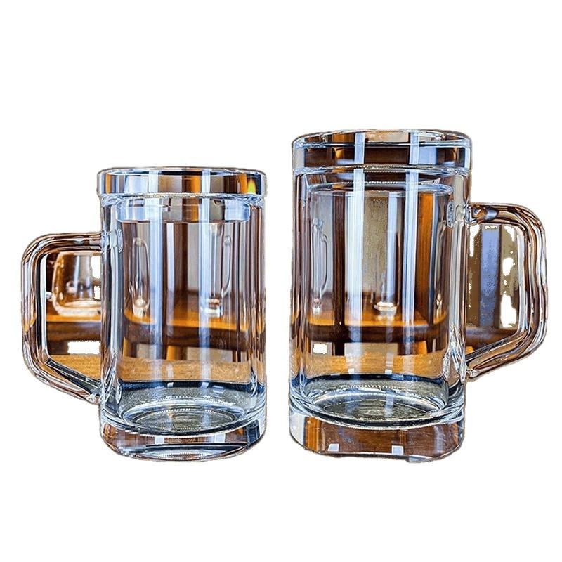 Large Natural Stone Crystal Cup with Glass Lid – Perfect for Office or Tea Room