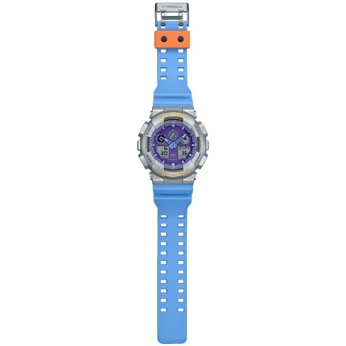 Casio Watch G-Shock Euphoria Series GA-100EU-8A2JF Men's Blue