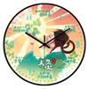 12-Inch 30Cm Creative Health Wall Clock Simple Living Room Beauty Salon Clock Mute Clock