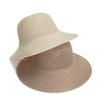 Solid Color Foldable Straw Hats For Women Wide Brim Weave Panama Beach Sun Hat Female Summer Outdoor Travel Uv Protection Caps