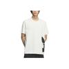 Adidas Street 2 Logo Print Comfort Soft Short Sleeve T-Shirt Men Tops Han-Jade-White JD3246