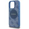 Guess 4G Circle Classic Logo Case        Magsafe For iPhone 16 Pro Blue