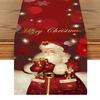 1PC Print Snowman For Home Xmas Table Decor Creative Christmas 33*183cm Table Runner Table Mat