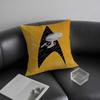 Star T-Trek Shipp Brand Cushion Cover Pillowcase Ultra Soft Skin Friendly Fabric Cloud Like Comfort & Concealed Zipper