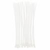 Cable Ties - BOXBRICO - Pack of 100 - Transparent Nylon - 145 X 3 Mm - Self-locking
