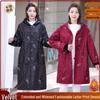 Warm, Breathable Fleece-Lined Hooded Overcoat: Thick, Comfortable, Oil/Stain/Water-Proof, Wear-Resistant, Long-Sleeved Workwear